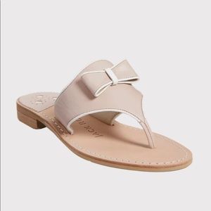 Jack Rogers | Shoes | Jack Rogers Giselle Bow Sandal In Desert Sand Size 9  | Poshmark
